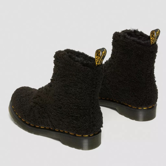 Dr. Marten 1460 Pascal Women's Faux Shearling Boots Size 6 - Picture 3 of 7